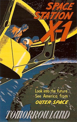 Illustration for article titled Space Station X-1 (circa 1955)