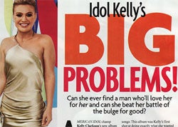 Illustration for article titled Editorial: Kelly Clarkson Proves Self-Esteem And Good Outfits Are For Losers
