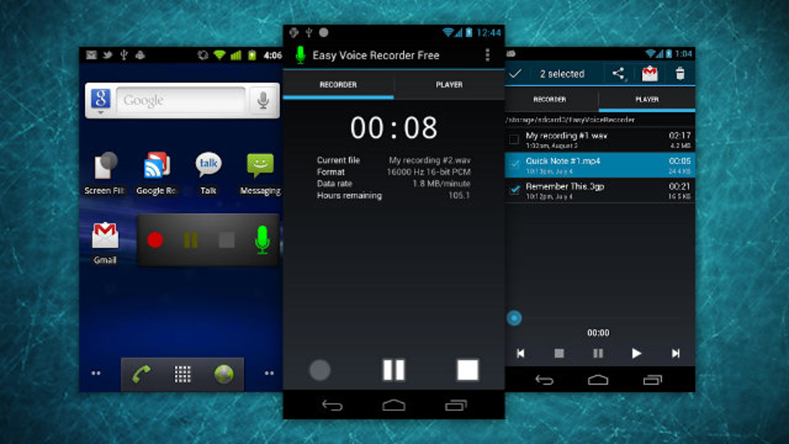 voice recorder app for android