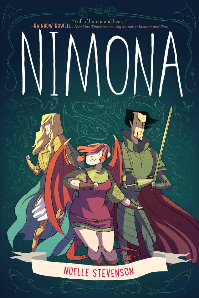 Exclusive Nimona Cover Explores A Friendship Between Villain And Minion