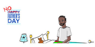 A No Father's Day card (PICO)