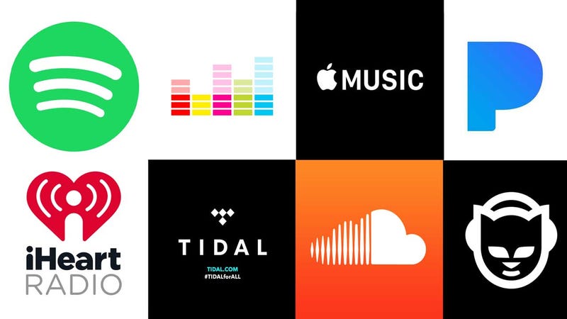 Image result for music streaming services logo