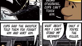 Illustration for article titled Candorville Comic: Stand Your Ground