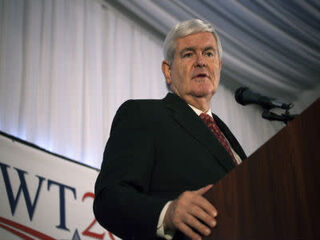 GOP presidential front-runner Newt Gingrich (Michael Nagle/Getty Images) 