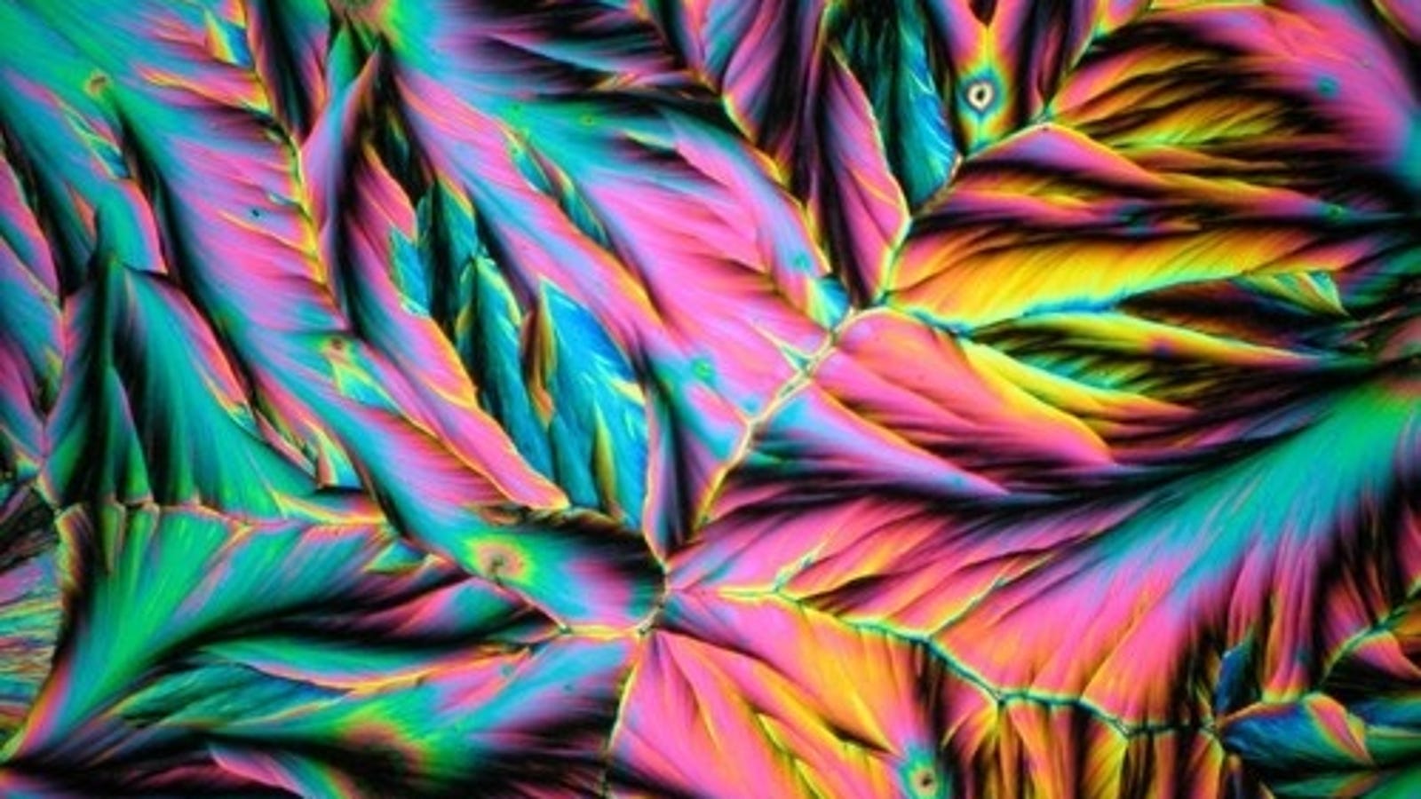 This Psychedelic Structure Is What Dopamine Looks Like Under A Microscope