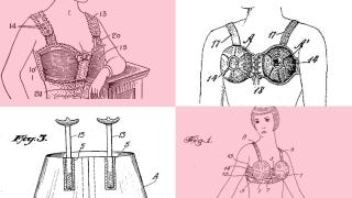 Illustration for article titled Behold Super Olde-Tymey Brassiere Devices