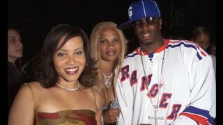 Salt-n-Pepa and Sean Diddy Combs in 2001 at the MTV 20th anniversary party in New York City (Frank Micelotta/ImageDirect)