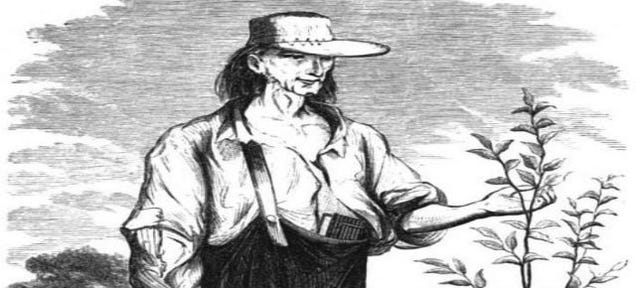 Johnny Appleseed was real, and he got frontiersmen hammered