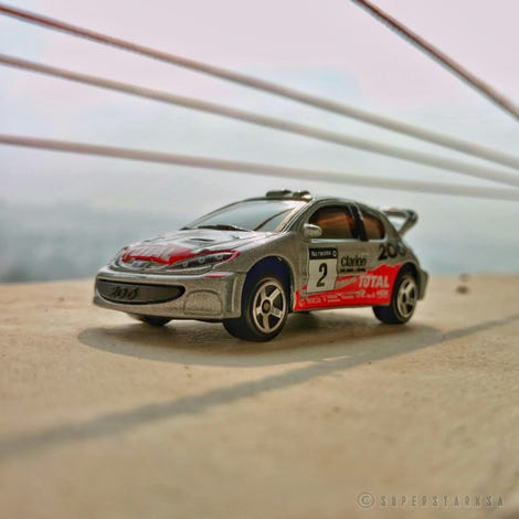Illustration for article titled French Friday with Marcus Grönholm's 206 WRC