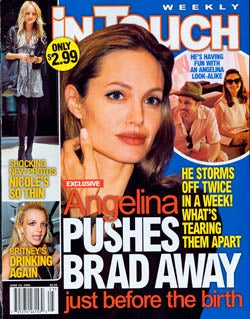 Illustration for article titled This Week In Tabloids: Jamie Lynn Is Jilted, Angelina Is Hormonal