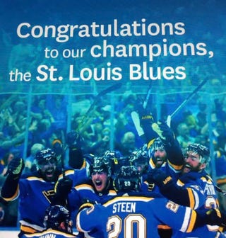 St. Louis Post-Dispatch Mistakenly Congratulates Blues On Winning Stanley Cup