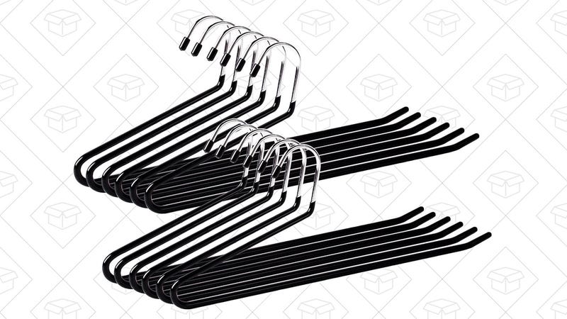 12-Pack Ohuhu Slacks Hangers, $9 with code 2R6F2DNV