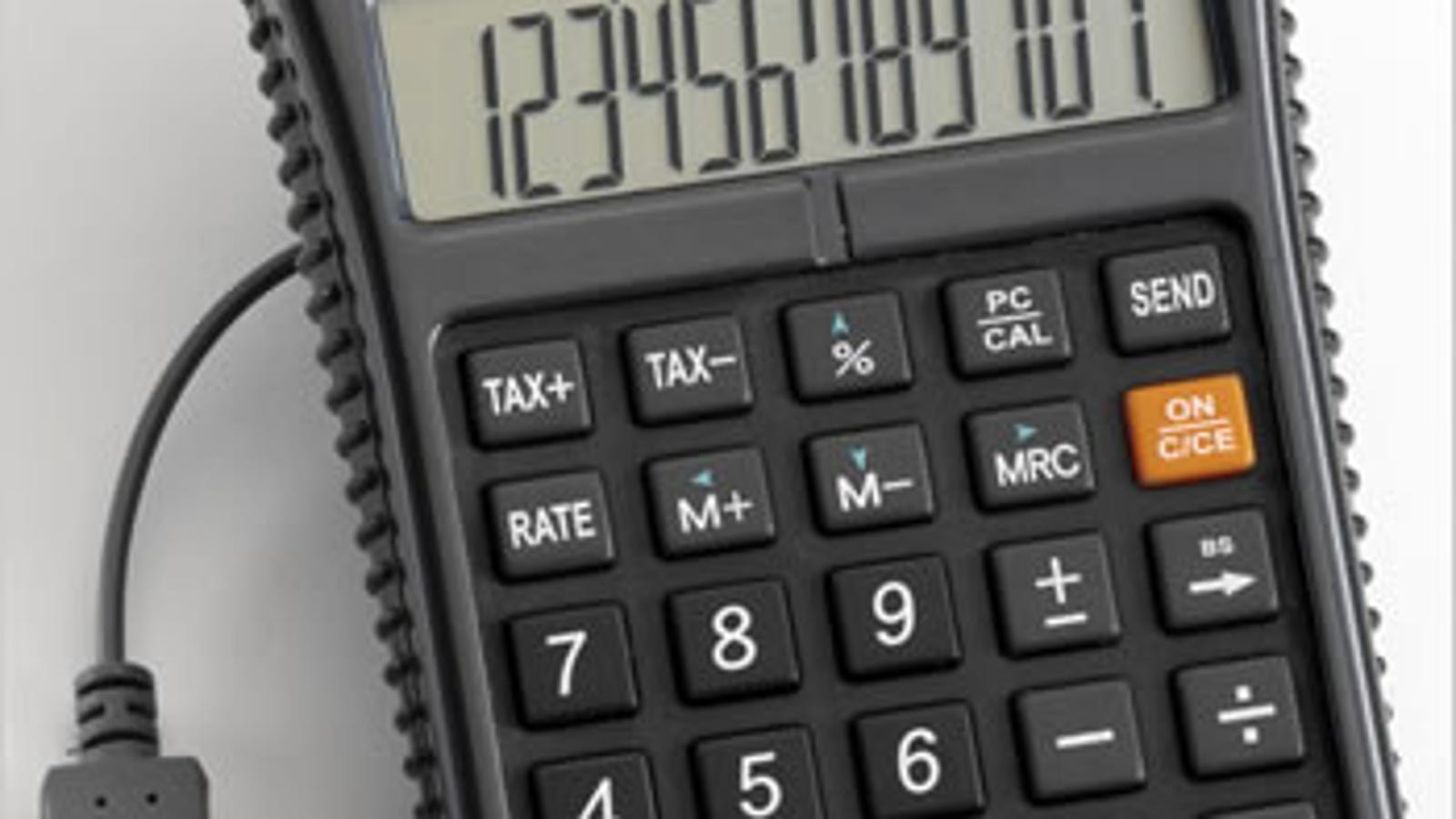 USB Calculator Mouse Puts the Numbers Where You Need Them