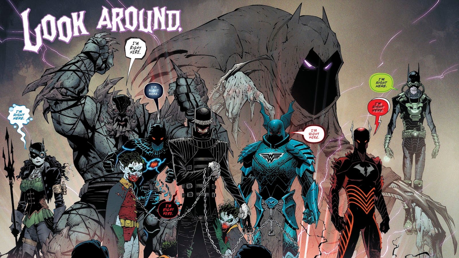 Here S Where Each Of Dark Nights Metal S Evil Batmen Came From