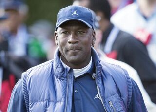 Former Chicago Bulls basketball player Michael Jordan watches during the morning Foursome Matches on the first day of the 39th Ryder Cup at the Medinah Country Club Sept. 28, 2012, in Medinah, Ill. BRENDAN SMIALOWSKI/AFP/GettyImages