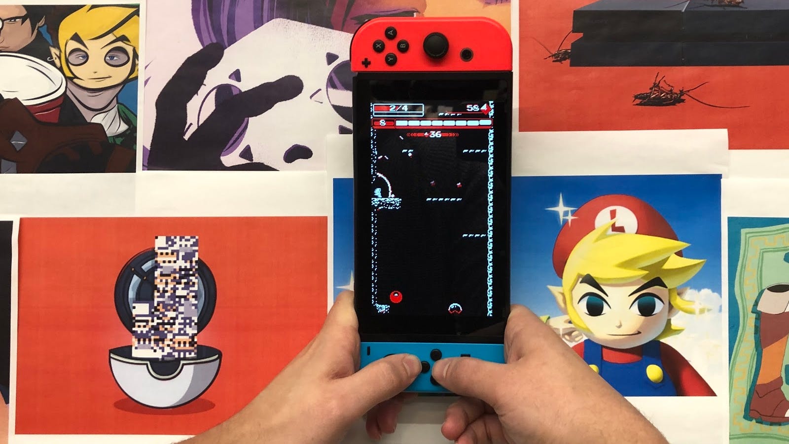 QnA VBage I'm Now Playing My Switch Vertically