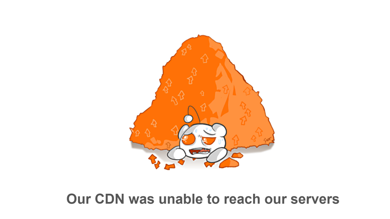 Illustration for article titled Reddit is down while summer breaks continues