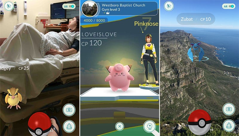 Illustration for article titled Pokémon Go: los lugares más extraños y divertidos donde han aparecido