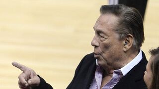 Los Angeles Clippers owner Donald Sterling attends the NBA playoff game between the Clippers and the Golden State Warriors on April 21, 2014, at Staples Center in Los Angeles. ROBYN BECK/AFP/Getty Images