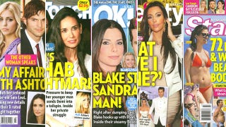Illustration for article titled This Week In Tabloids: Ashton's One Night Stand Was Almost A Threesome