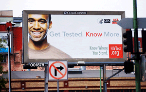 A "Know Where You Stand" billboard (The Bay Area Reporter)