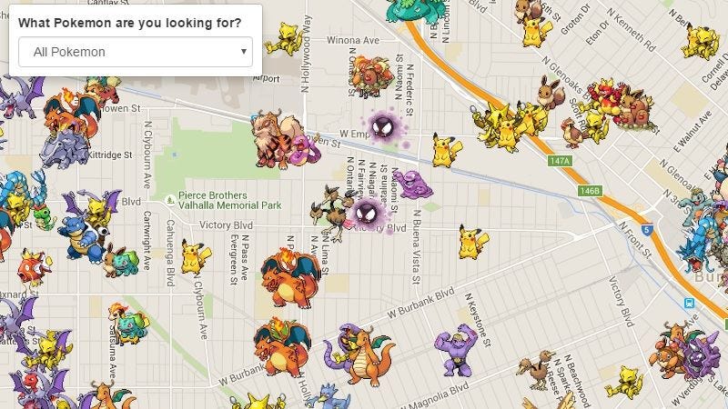 Illustration for article titled Los fallos que padeces en Pokémon Go son culpa de los mapas de terceros, según Niantic