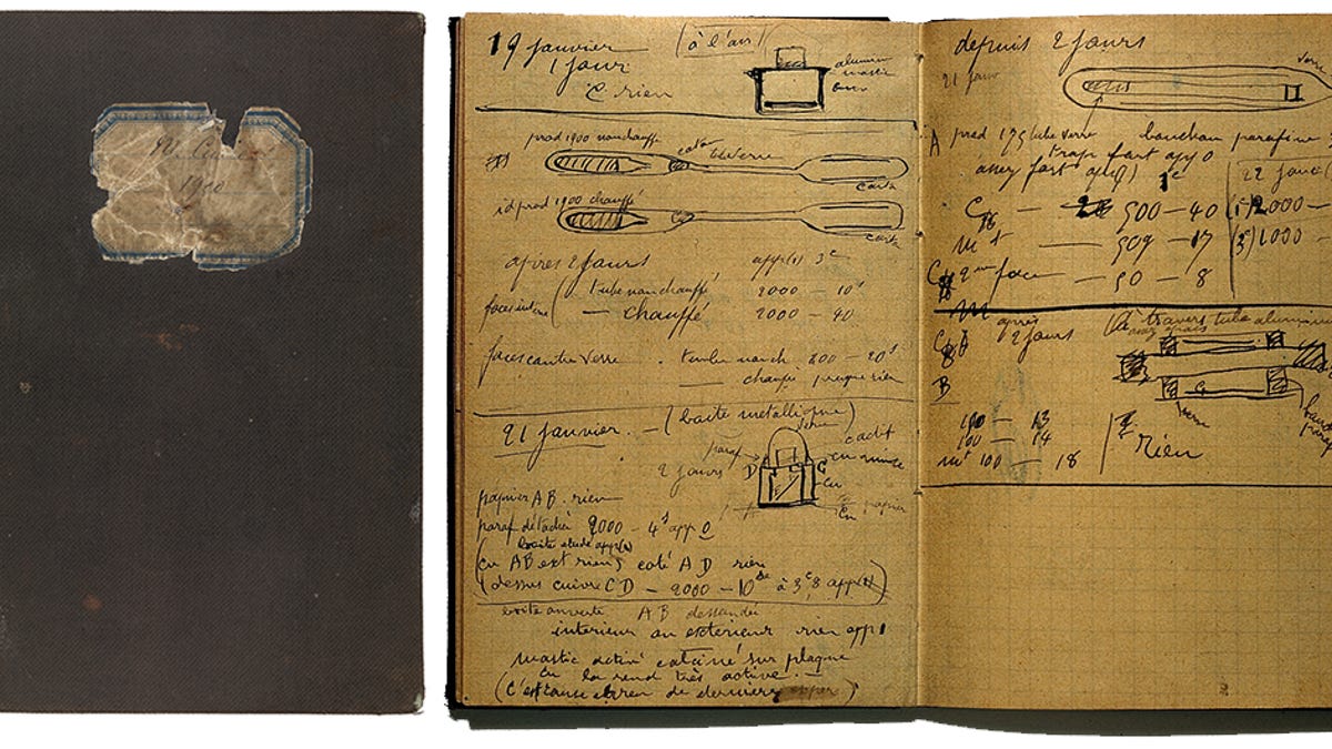 marie curie notes