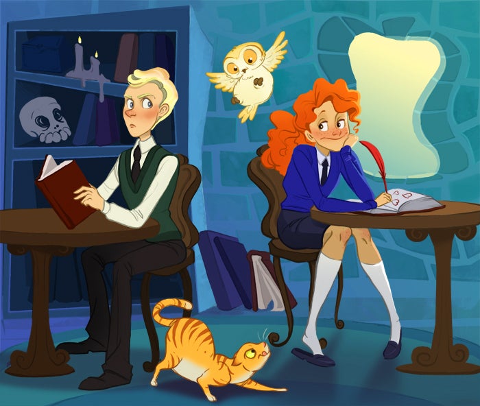 This Harry Potter art makes us long for an animated series