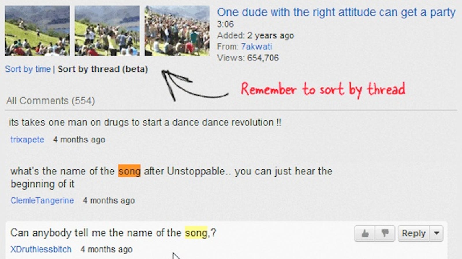 track down obscure songs