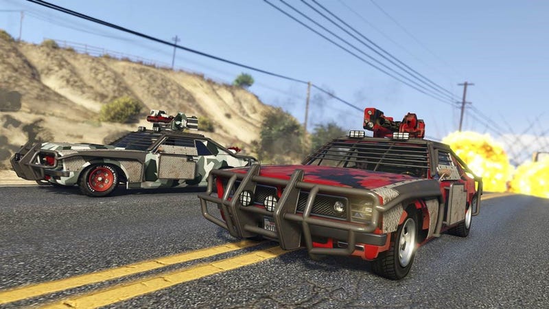 Grand Theft Auto V S New Online Mode Is Battlegrounds But