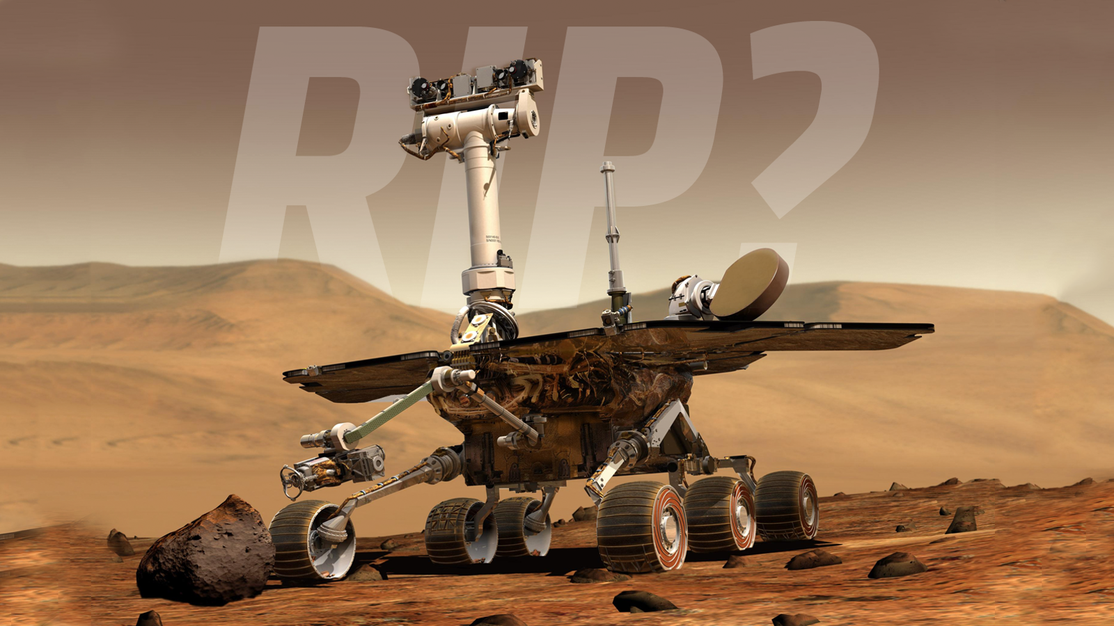 The Plucky Opportunity Rover May Finally Have Died on the Cold, Red
