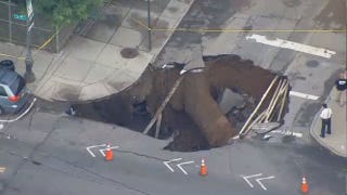 Large Sinkhole Hell Gate Opens In Brooklyn