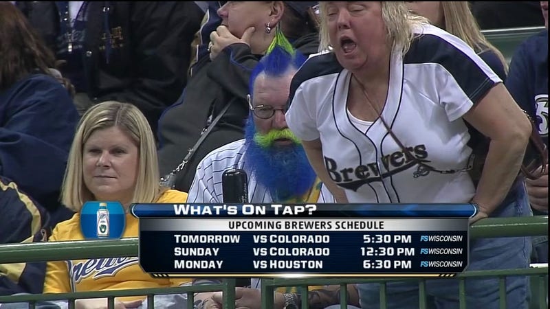 Illustration for article titled These Brewers Fans Are Especially Concerned About What's On Tap
