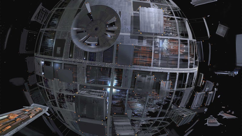 star wars death star space station