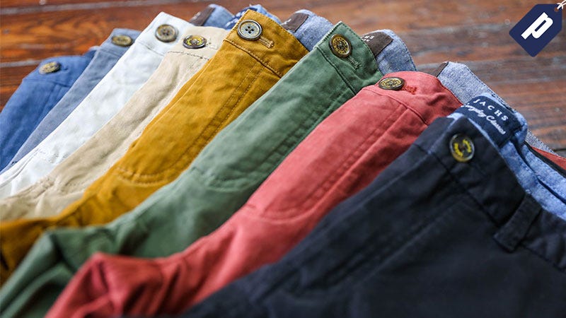 Illustration for article titled Step Into A Pair Of Soft, Cotton Chinos From Jachs For Just $36 (60% Off)