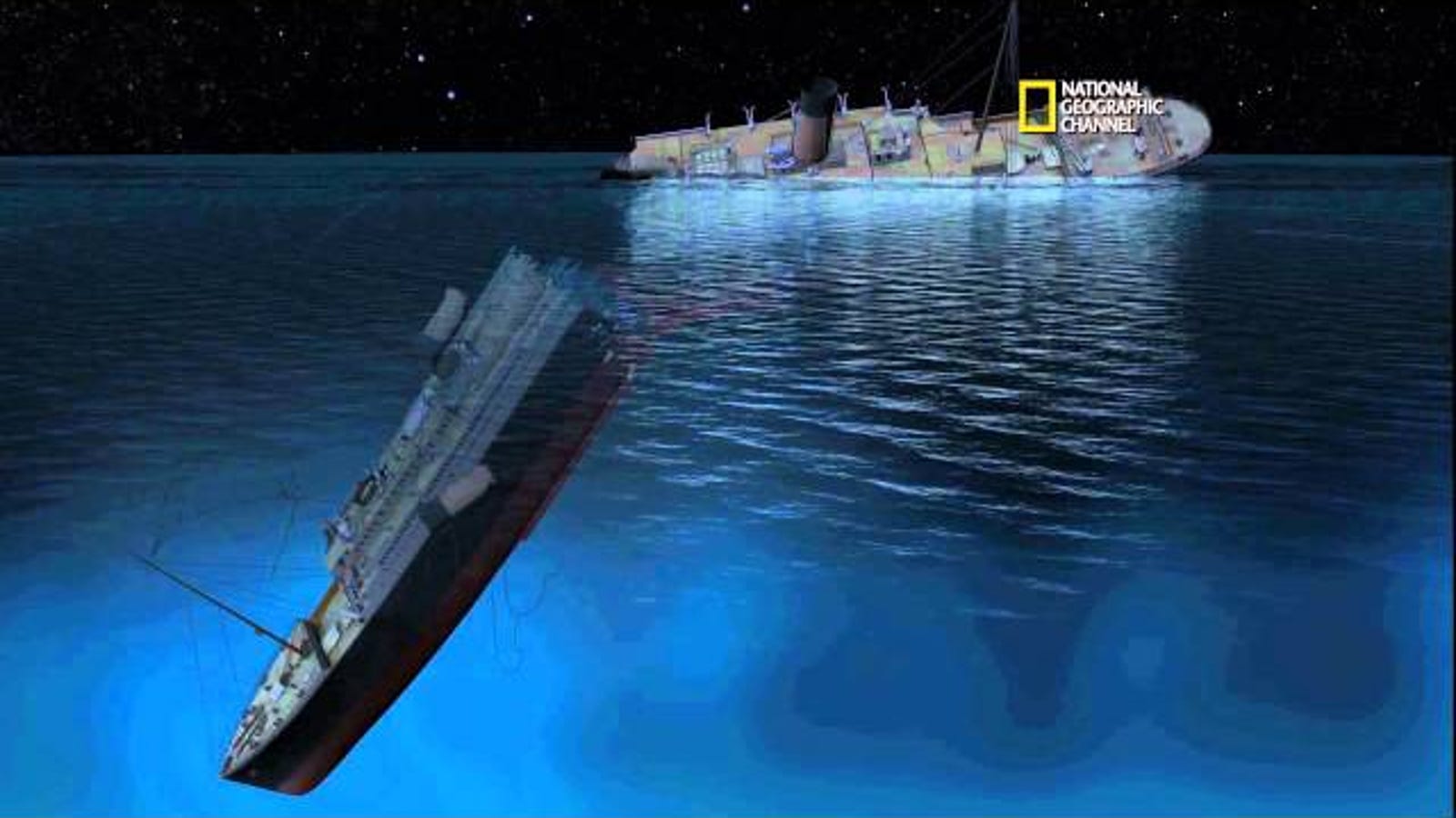 Watch James Cameron's new CGI model of the Titanic sinking