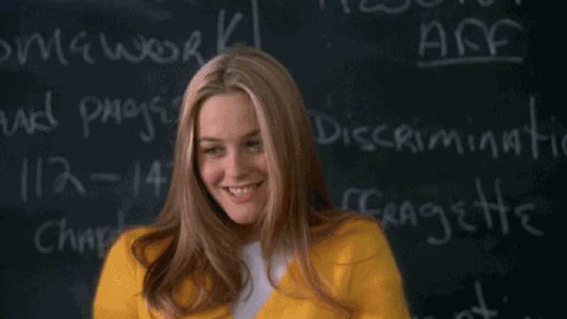 Clueless Is 18 Years Old Today Lets Celebrate With A GIF Party