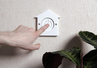 Illustration for article titled House-Off Button Makes 'Going Green' Easy