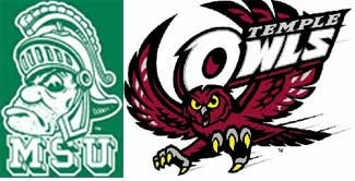 Illustration for article titled NCAA Pants Party: Michigan State Vs. Temple
