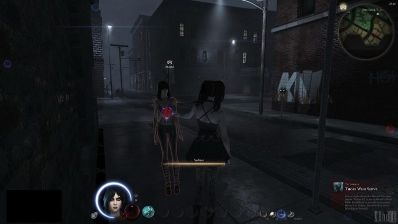 Illustration for article titled Appropriately Dark Screens From The Canceled World Of Darkness MMO