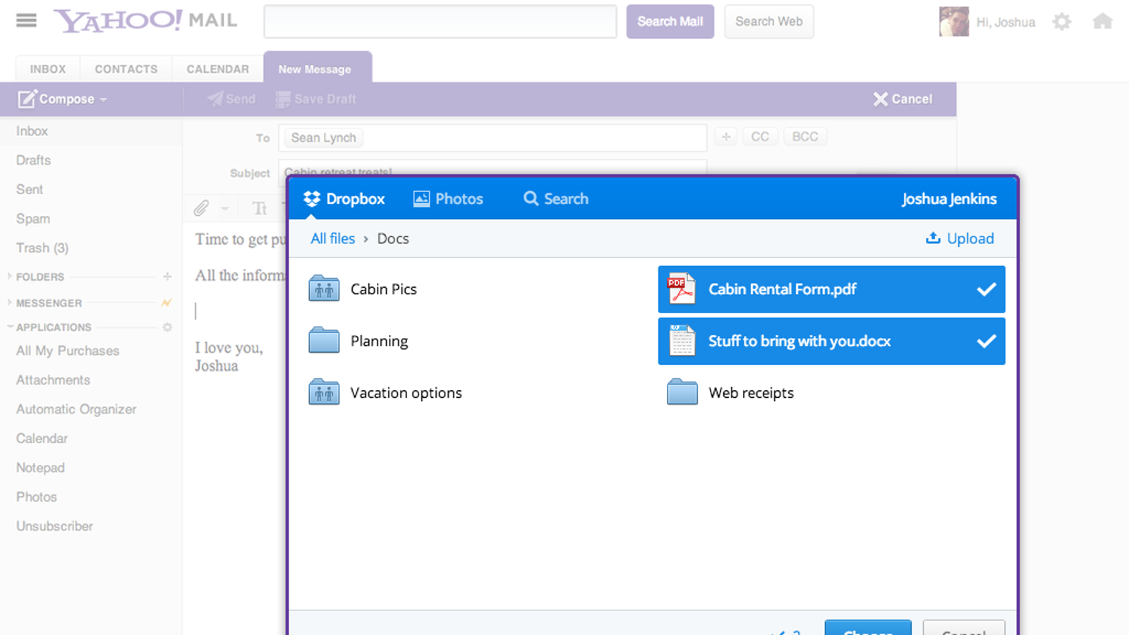 how to connect with someone on dropbox support