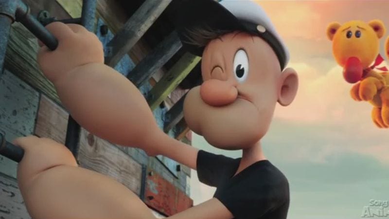 Illustration for article titled Here’s what Genndy Tartakovsky’s Popeye might look like