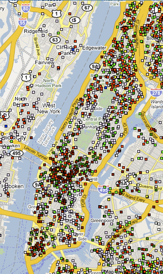 Manhattans Registered Sex Offender Map