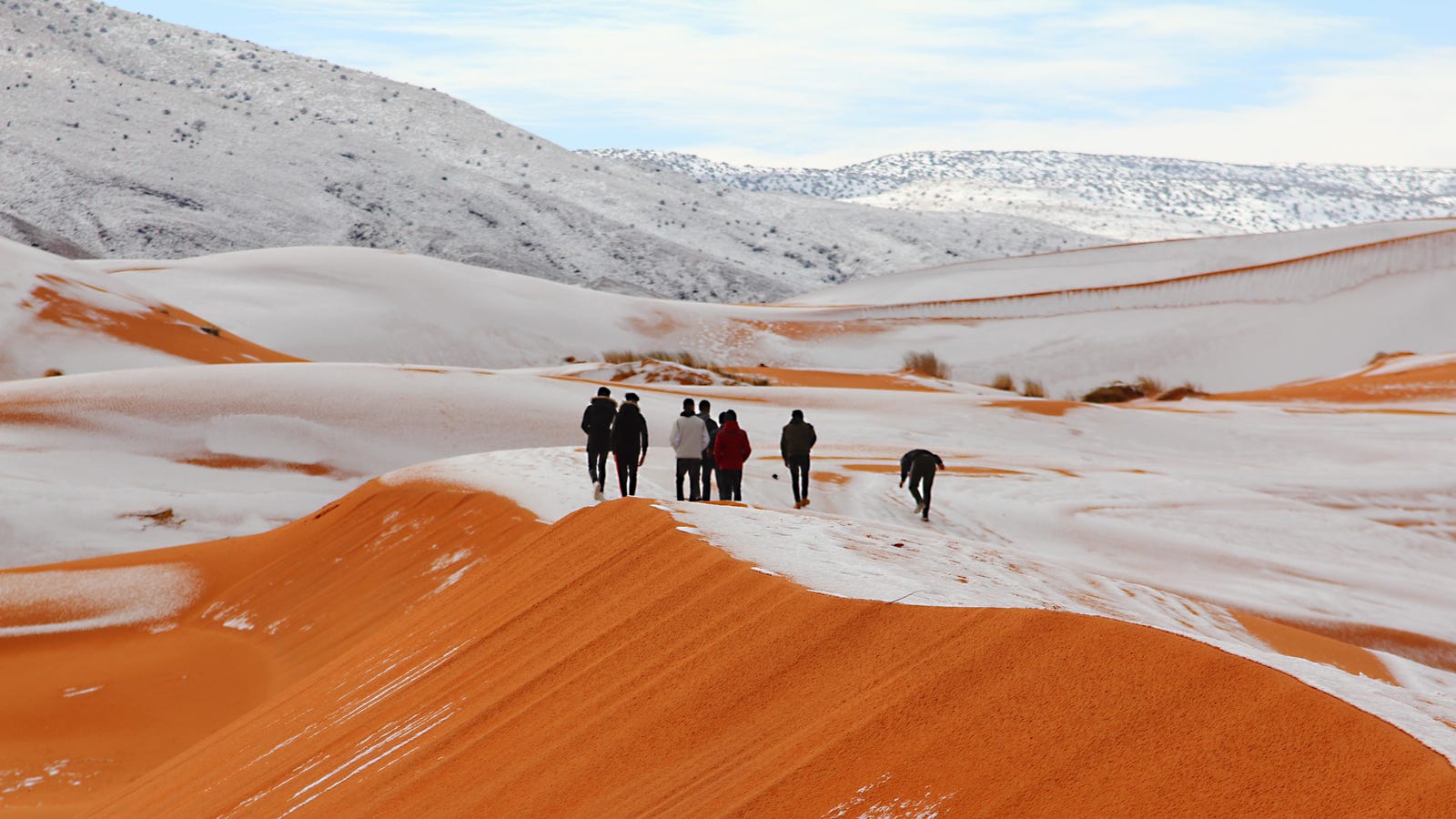 It Snowed in the Sahara and the Photos Are Breathtaking
