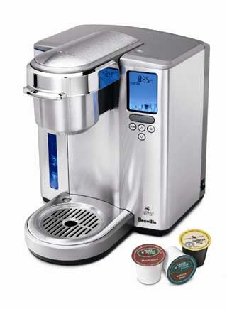 Illustration for article titled Breville BKC600XL Gourmet Single Cup Brewer Debuts in Shiny Stainless