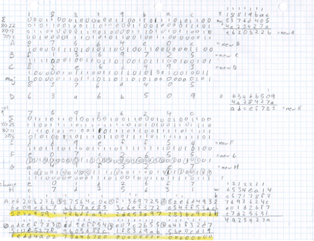 Mining Bitcoin With Pencil And Paper - 