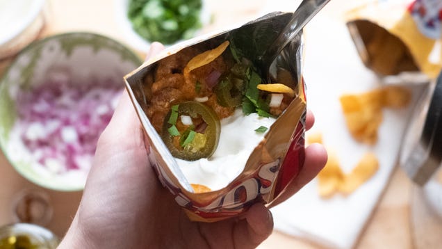 This Soyrizo Frito Pie Will Please the Whole Team