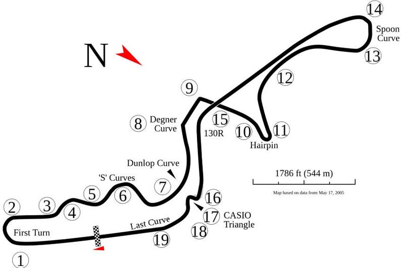 Illustration for article titled suzuka very early qually edition
