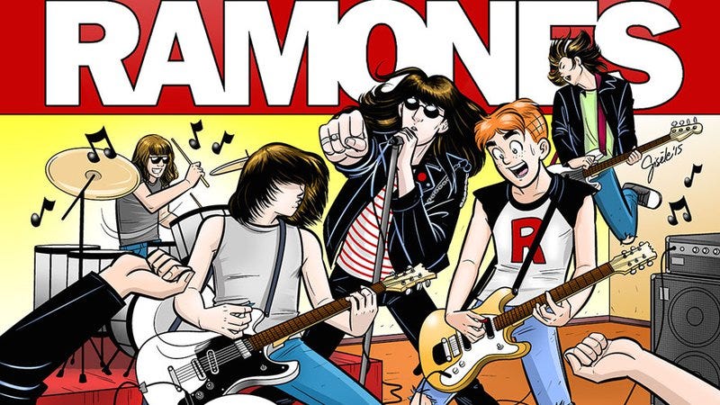 Illustration for article titled The Ramones are starring in an Archie comic