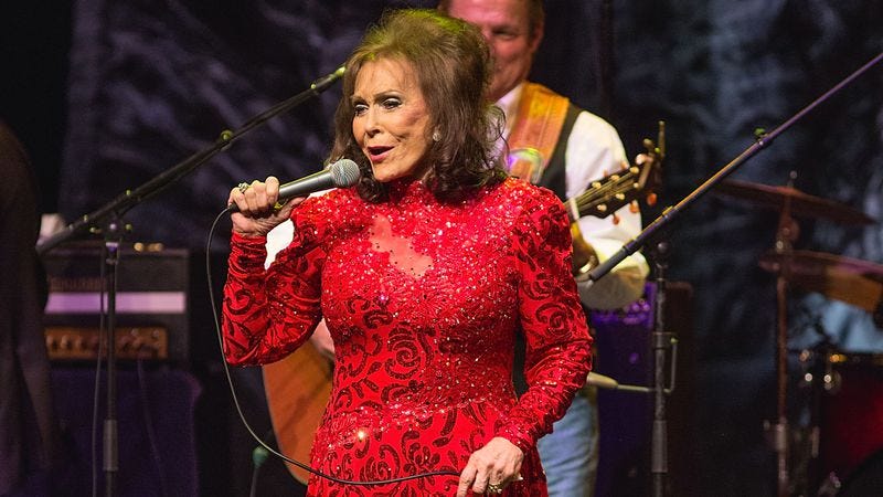 Loretta Lynn performing live in October (Credit: Getty Images)